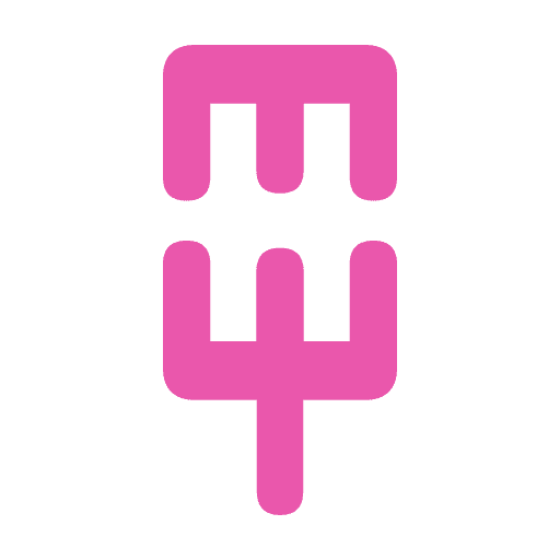 BLOEIER-logosymbool roze